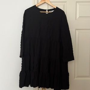 Black Zara dress